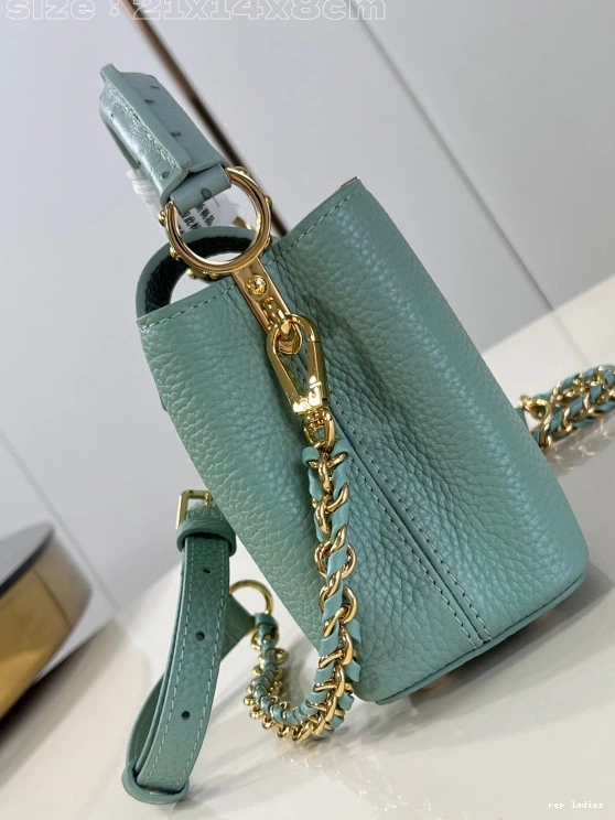 Cheap CAPUCINES VUITTON LOUIS MINI-22*12*8CM 0812